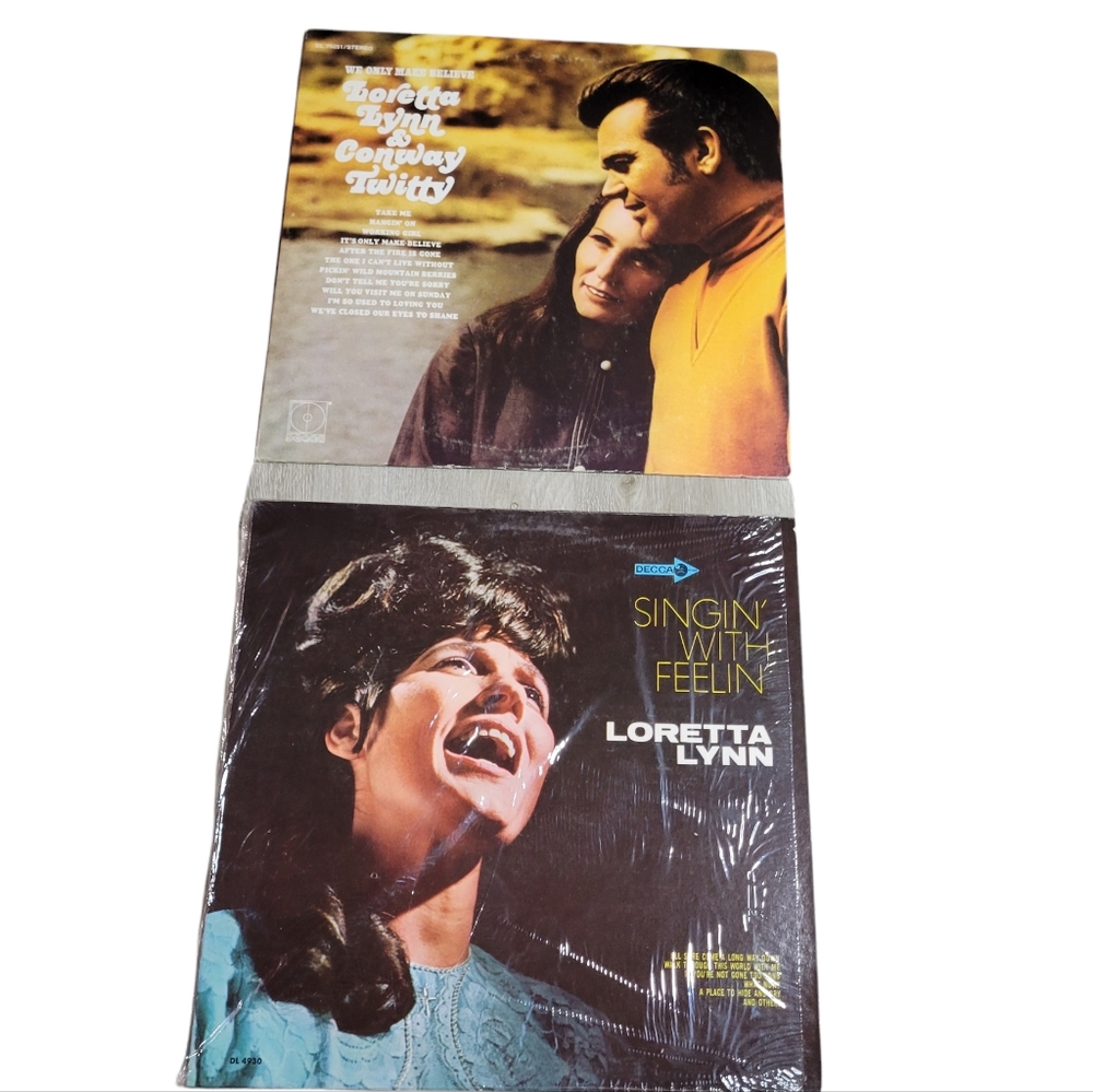 Loretta Lynn & Conway Twitty We only Make Believe & Loretta Lynn album